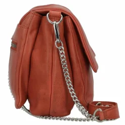Clearance Taschendieb Wien Kohlmarkt 243 Umhängetasche Leder 20 cm fiery red
