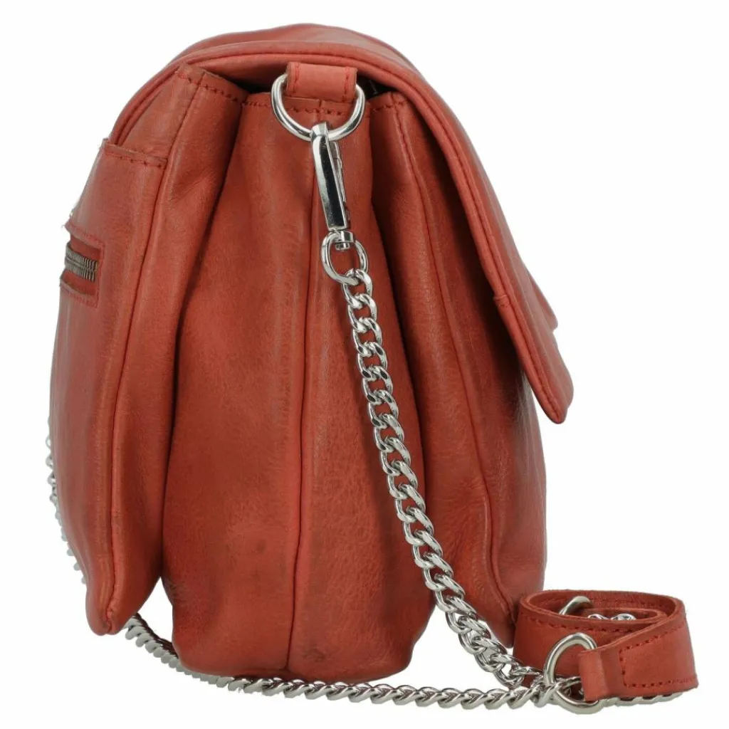 Clearance Taschendieb Wien Kohlmarkt 243 Umhängetasche Leder 20 cm fiery red