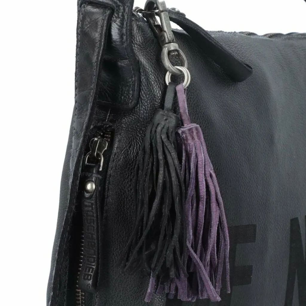 Taschendieb Wien Schultertaschen|Henkeltaschen<Paniglgasse 4 Schultertasche Leder 33 cm black