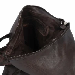 Taschendieb Wien Paniglgasse 4 Schultertasche Leder 33 cm schoko