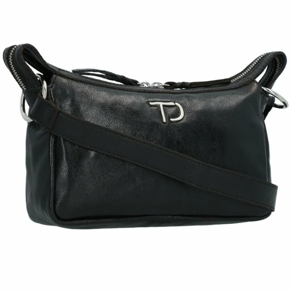 Taschendieb Wien Umhängetaschen<Salvatorgasse Umhängetasche Leder 24 cm black bean