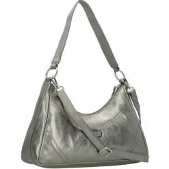 Taschendieb Wien Schultertaschen<Salvatorgasse Schultertasche Leder 34 cm silver