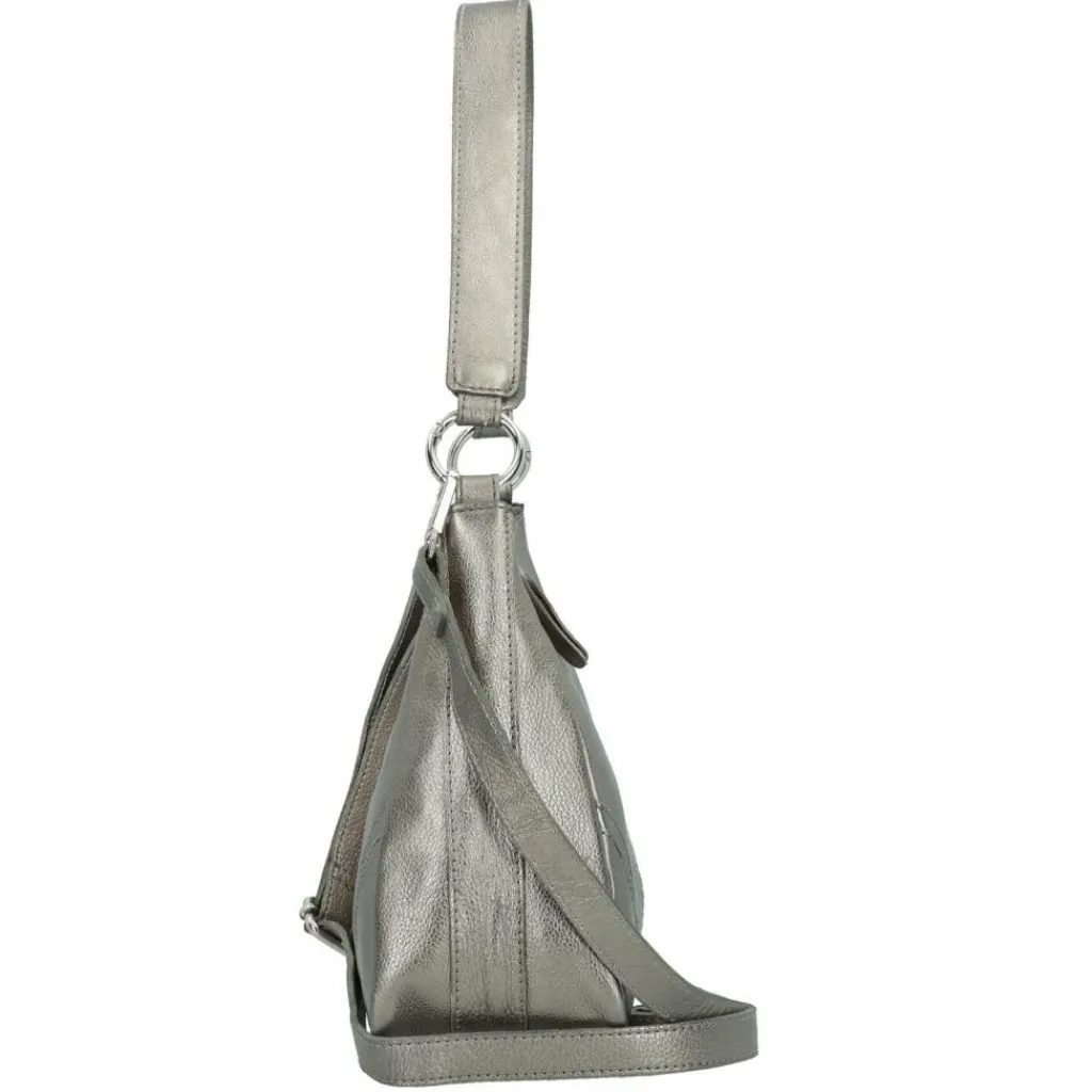 Taschendieb Wien Schultertaschen<Salvatorgasse Schultertasche Leder 34 cm silver