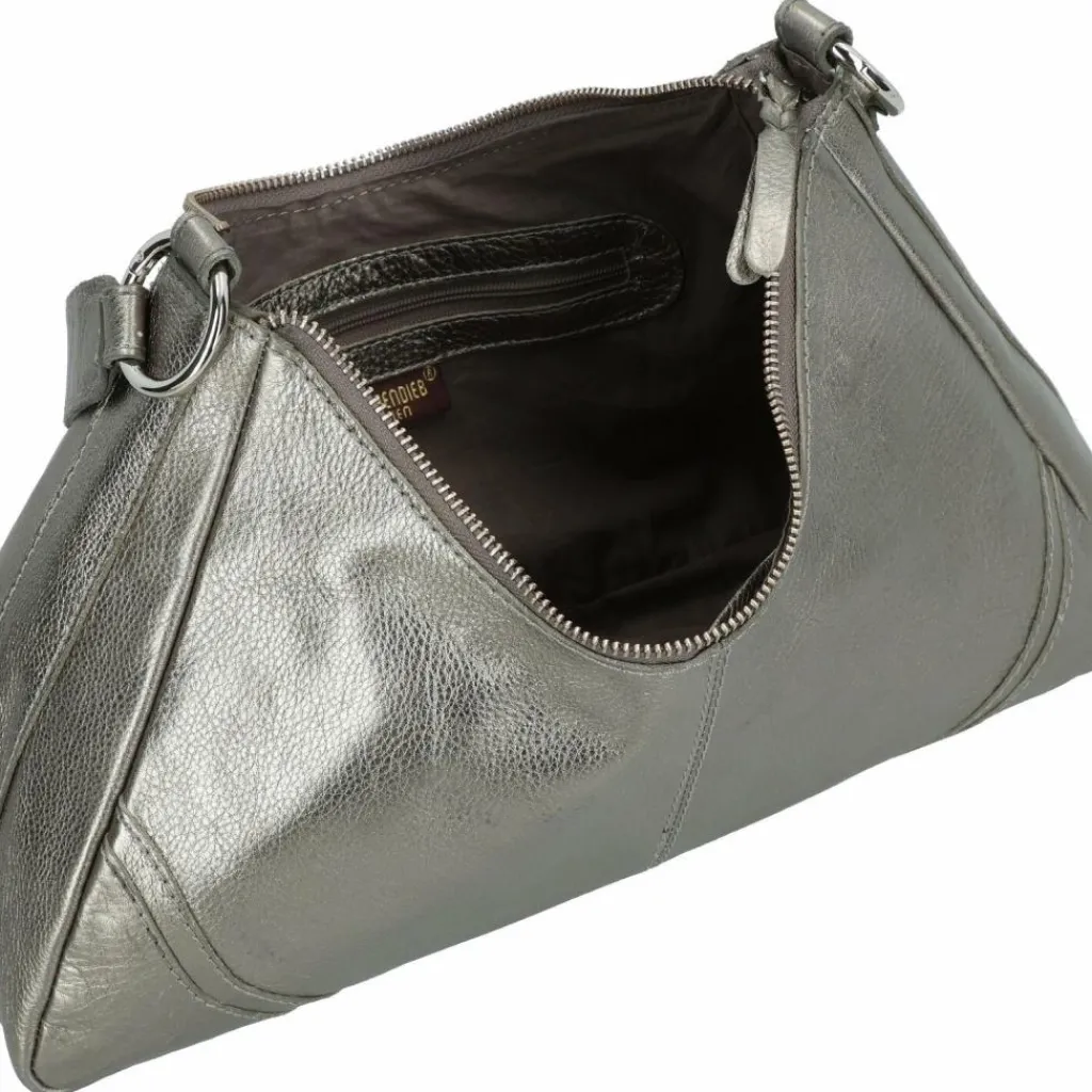 Taschendieb Wien Schultertaschen<Salvatorgasse Schultertasche Leder 34 cm silver