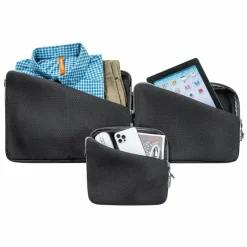 Tatonka Wäschebeutel|Schuhbeutel<Air Packtaschenset 3. tlg black