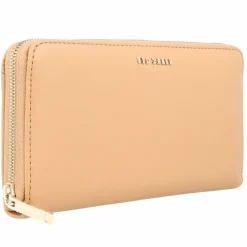 Clearance Ted Baker Garcey Geldbörse Leder 19 cm camel
