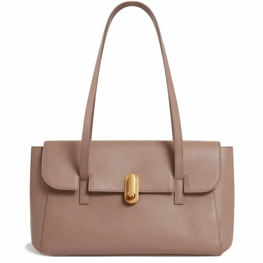 Clearance Ted Baker Kkiah Schultertasche Leder 34 cm taupe