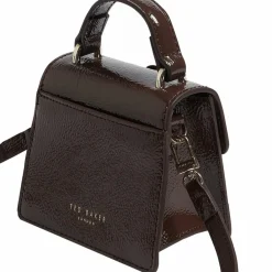 Ted Baker Mini Bags|Henkeltaschen<Rouset Mini Bag Handtasche Leder 12 cm brown