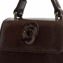 Ted Baker Mini Bags|Henkeltaschen<Rouset Mini Bag Handtasche Leder 12 cm brown