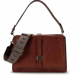 New The Bridge Beatrice Schultertasche Leder 30 cm brown