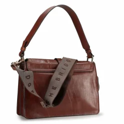 New The Bridge Beatrice Schultertasche Leder 30 cm brown