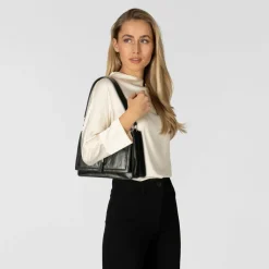 The Bridge Beatrice Schultertasche Leder 30 cm