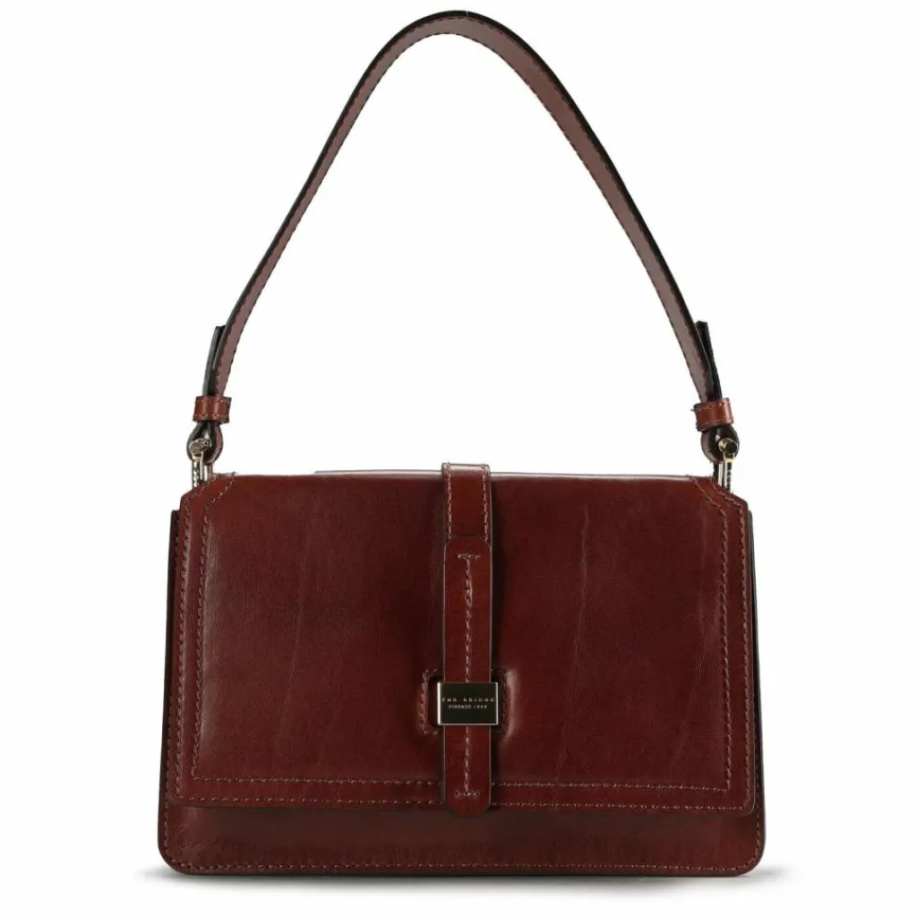 The Bridge Schultertaschen<Beatrice Schultertasche Leder 26 cm brown