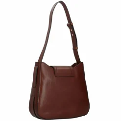 The Bridge Benedetta Schultertasche Leder 31 cm marrone