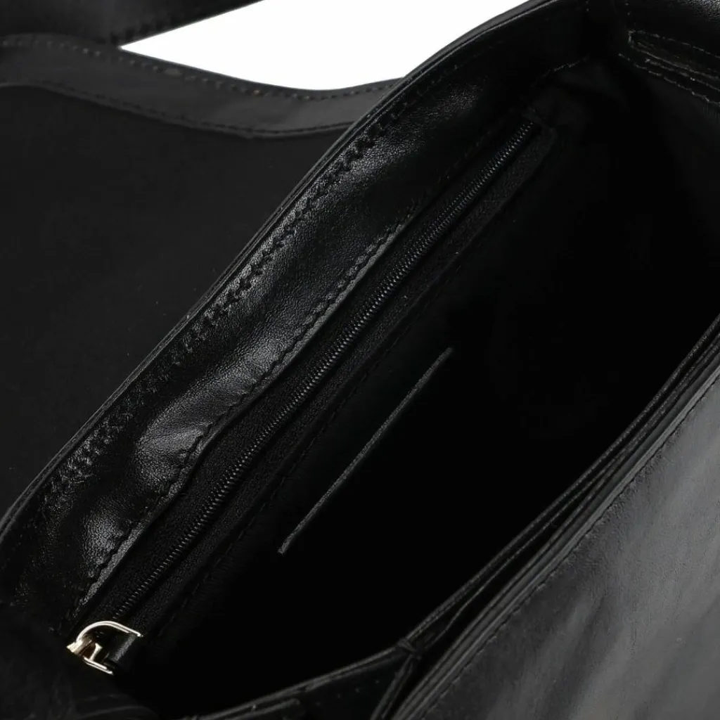 Outlet The Bridge BENEDETTA Umhängetasche Leder 24 cm black