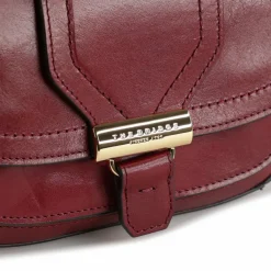 The Bridge Umhängetaschen<BENEDETTA Umhängetasche Leder 24 cm dark red
