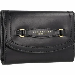 The Bridge Damengeldbörsen Querformat<Bettina Geldbörse RFID Leder 15 cm nero