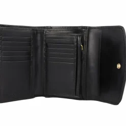 The Bridge Damengeldbörsen Querformat<Bettina Geldbörse RFID Leder 15 cm nero