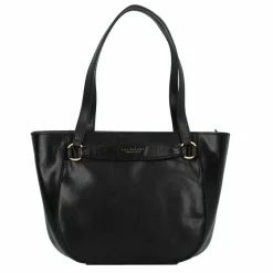 New The Bridge Bettina Shopper Tasche Leder 30 cm nero