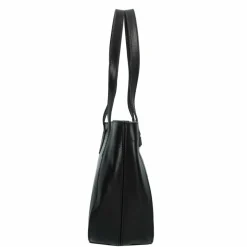 New The Bridge Bettina Shopper Tasche Leder 30 cm nero