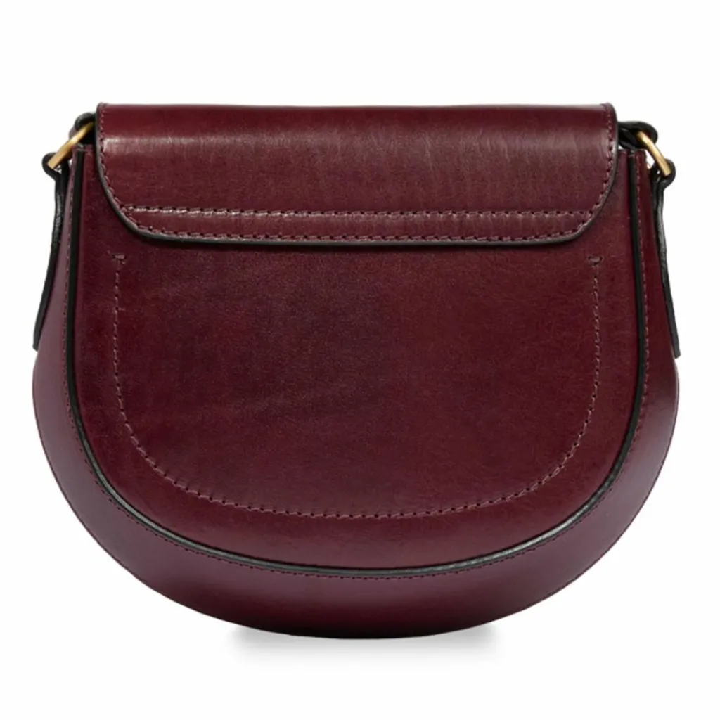 The Bridge Umhängetaschen<Bettina Umhängetasche Leder 22 cm mosto