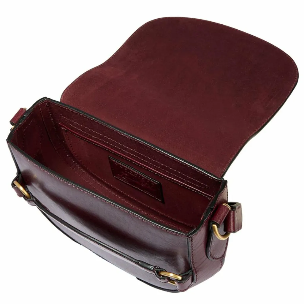 The Bridge Umhängetaschen<Bettina Umhängetasche Leder 22 cm mosto