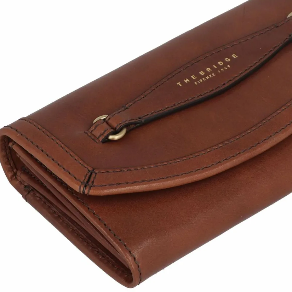 Discount The Bridge Bettina Umhängetasche Leder 22 cm marrone