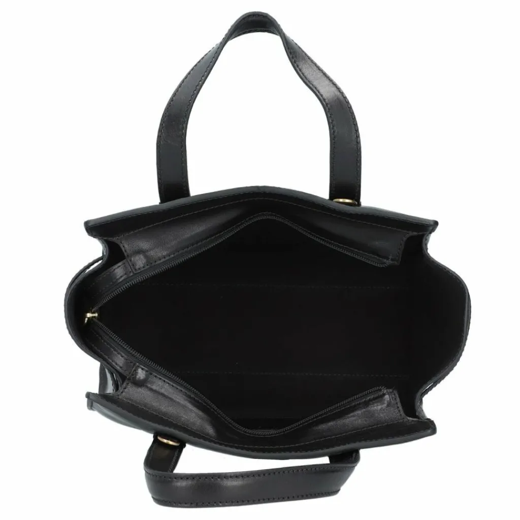 Outlet The Bridge Bianca Handtasche Leder 26 cm nero