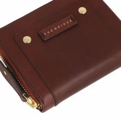 Best The Bridge Cecilia Geldbörse RFID Schutz Leder 13 cm marrone