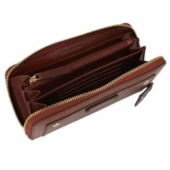 Damen The Bridge Cecilia Geldbörse RFID Schutz Leder 19.5 cm