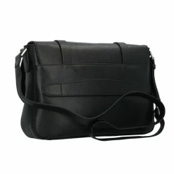 The Bridge Messenger Bags|Laptoptaschen<Cesare Aktentaschen Messenger Leder 38 cm Laptopfach nero