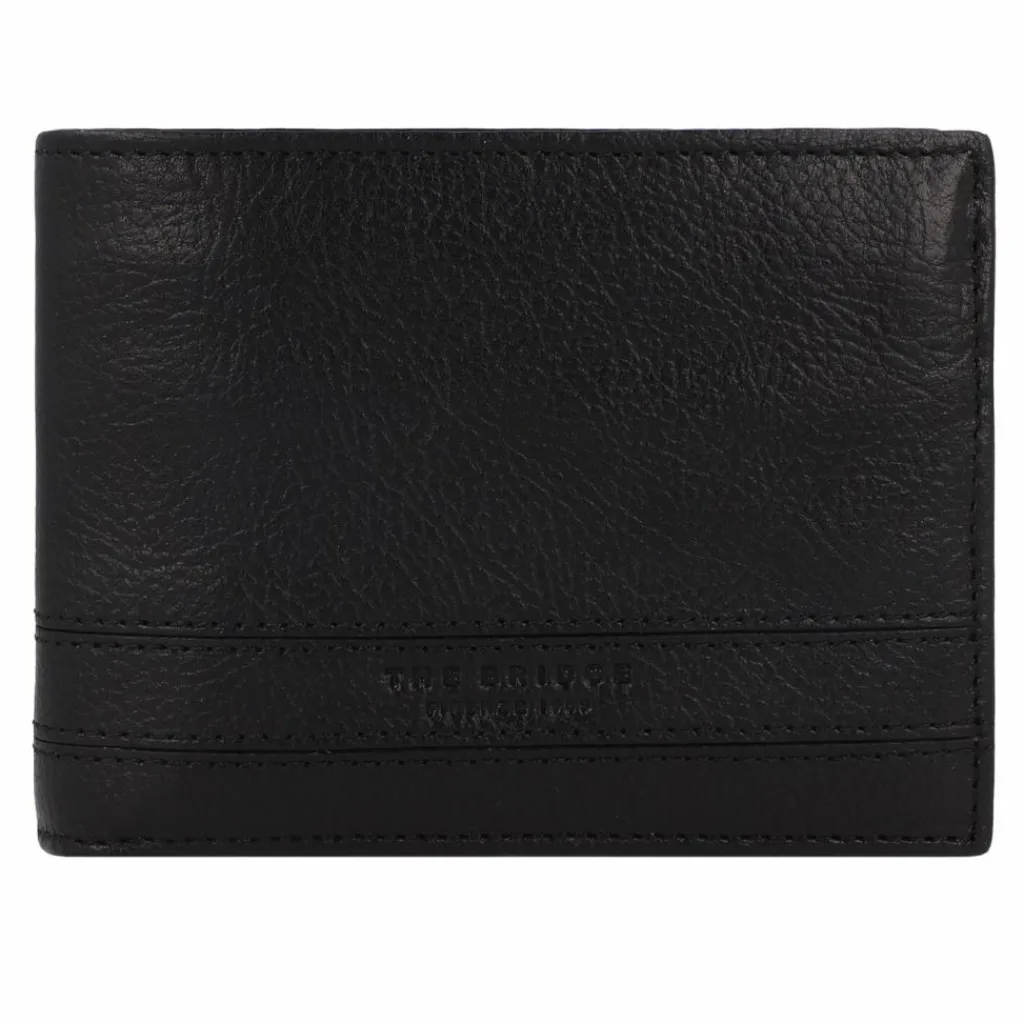 New The Bridge Cesare Geldbörse Leder 13 cm nero