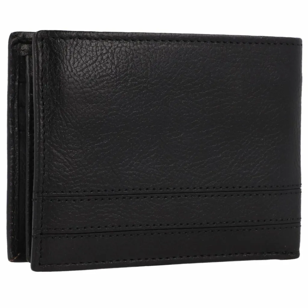 New The Bridge Cesare Geldbörse Leder 13 cm nero