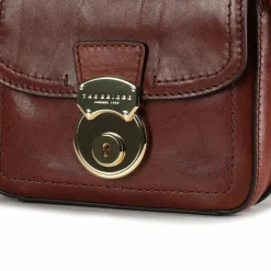 Clearance The Bridge Corsini Umhängetasche Leder 19 cm brown