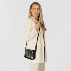 The Bridge Umhängetaschen<Corsini Umhängetasche Leder 19 cm black