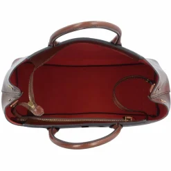 Discount The Bridge Dalston Handtasche Leder 36 cm marrone