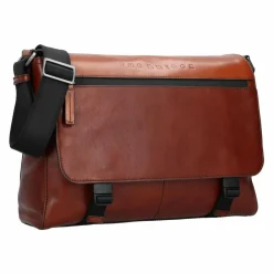 The Bridge Damiano Aktentaschen Messenger Leder 37 cm Laptopfach