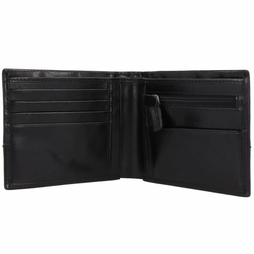 The Bridge Damiano Geldbörse Leder 12.5 cm nero