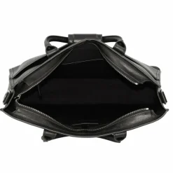New The Bridge Dante Aktentasche Leder 40 cm Laptopfach nero