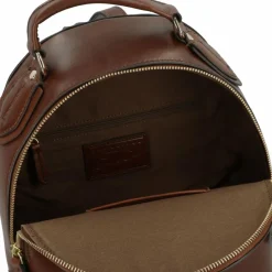 The Bridge Lederrucksäcke|City Rucksäcke<Daphne City Rucksack Leder 29 cm marrone-gold