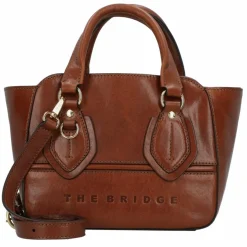 The Bridge Daphne Handtasche Leder 24 cm marrone