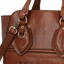 The Bridge Daphne Handtasche Leder 24 cm marrone