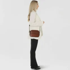 Best The Bridge Daphne Umhängetasche Leder 19 cm marrone-gold