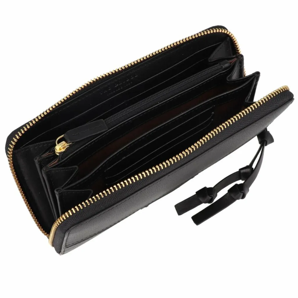 The Bridge Damengeldbörsen Querformat<Domitilla Geldbörse Leder 19 cm nero