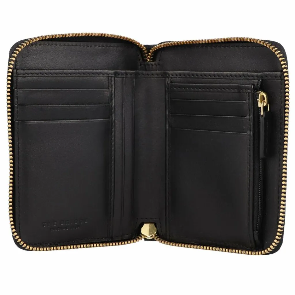 The Bridge Domittila Geldbörse Leder 13 cm nero