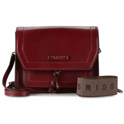 Outlet The Bridge Elba Umhängetasche Leder 28 cm dark red