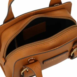 The Bridge Henkeltaschen<Elena Handtasche Leder 21 cm cognac