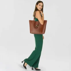 The Bridge Erica Shopper Tasche Leder 46 cm