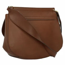 Hot The Bridge Erica Umhängetasche Leder 30 cm marrone