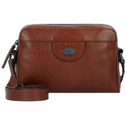 The Bridge Umhängetaschen<Fabio Umhängetasche Leder 23 cm marrone
